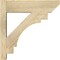 Ekena Millwork Merced Slat Rough Sawn Outlooker, Douglas Fir, 6"W x 20"D x 20"H OUT06X20X20MRC06RDF - alternate 4